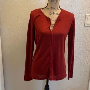 Nwt Sanctuary Red Sweater Elina Tee